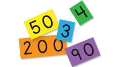 NumberSense Flard Cards: Single Set