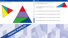 Mosaic Puzzle Activity Cards